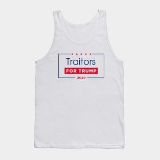 Only Traitors Vote Trump Tank Top